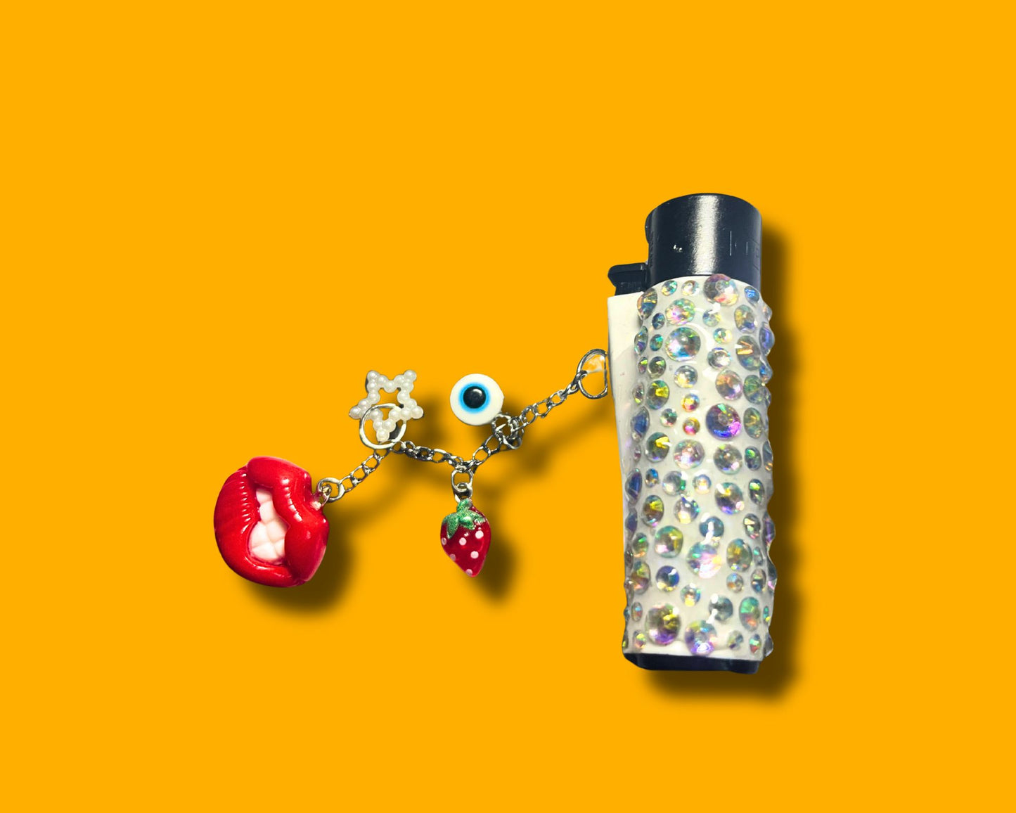 Charmed Lighter with Chain - (Diamond Edition)