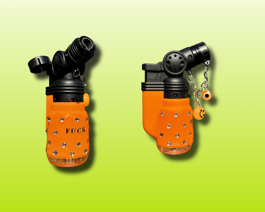 Orange charmed jet lighter